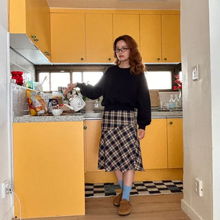 Voluminous Cropped Sweatshirt