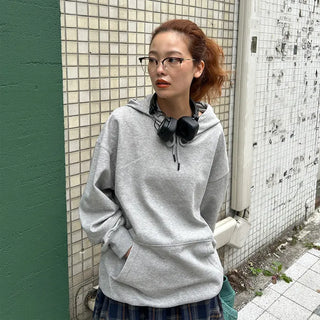 (Unisex) Oversized Basic Hoodie