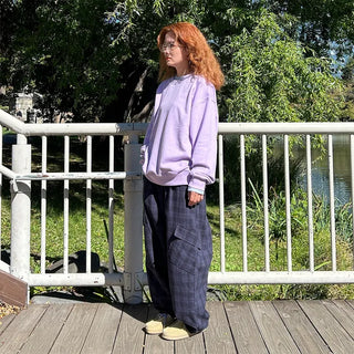 (Unisex) Washed Cotton Sweatshirt