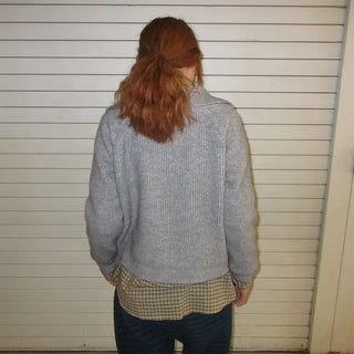 Double zip-up knit
