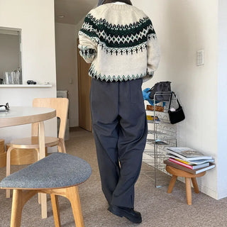Pintuck balloon pants
