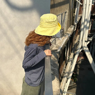 Colored bucket hat
