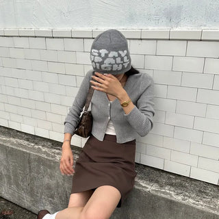 Basic mini skirt