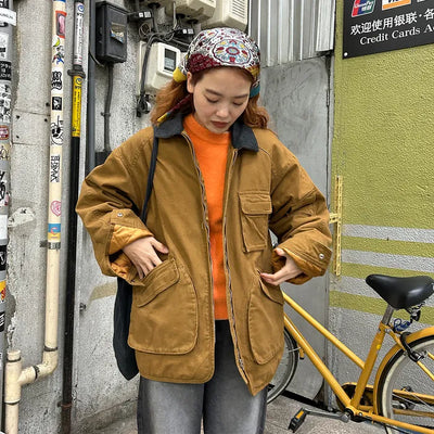 (Unisex) Pocket Work Jacket