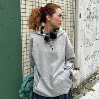 (Unisex) Oversized Basic Hoodie