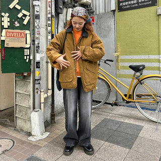 (Unisex) Pocket Work Jacket