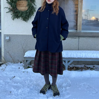 Colored half coat