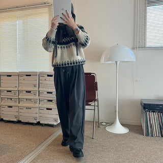Pintuck balloon pants