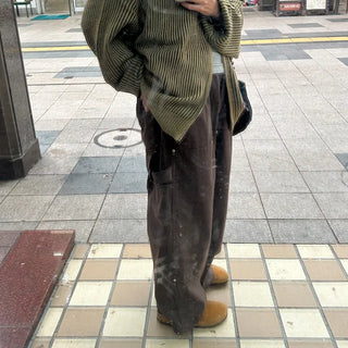 (Unisex) Double Knee Banding Pants