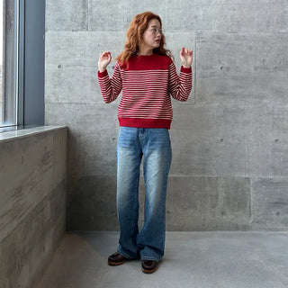 Soft border knit