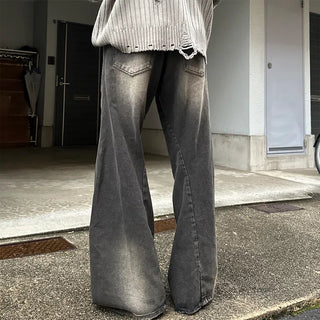 (Unisex) Oblique Seam Stitch Denim