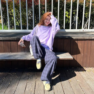 (Unisex) Washed Cotton Sweatshirt
