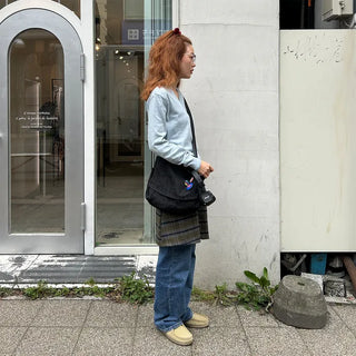 Denim Knot Bag