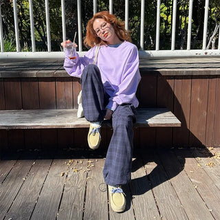 (Unisex) Washed Cotton Sweatshirt