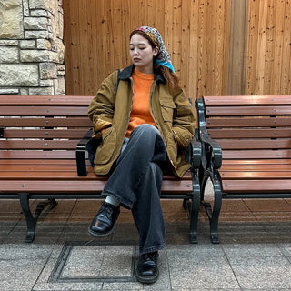 (Unisex) Pocket Work Jacket