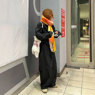 (Unisex) Check Mix Scarf