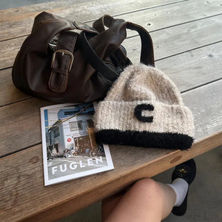 Buckle Round Shoulder Bag