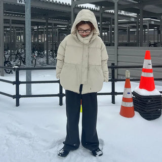 Pintuck wide slacks