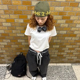 Patterned Color Short Beanie