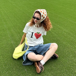 Mini oval sunglasses