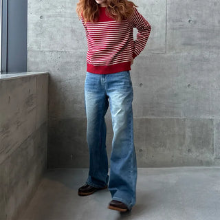 Soft border knit