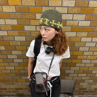 Patterned Color Short Beanie
