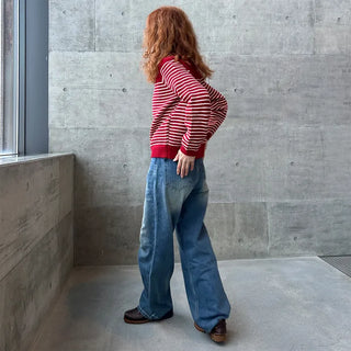 Soft border knit