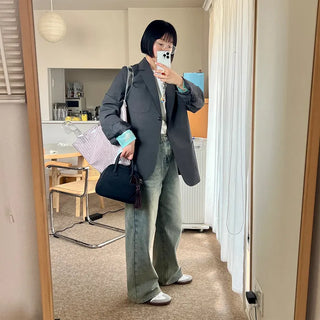 Boxy cotton jacket