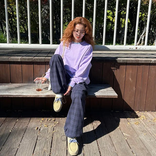 (Unisex) Washed Cotton Sweatshirt