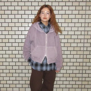 Pigmented Double Zip Hoodie