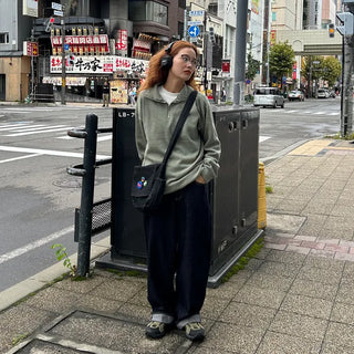 Denim Knot Bag