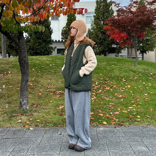 (Unisex) Cable Low Gauge Box Knit