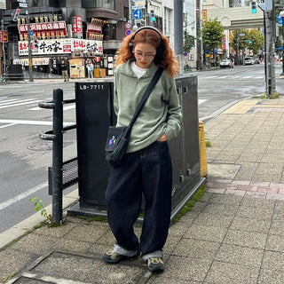 Denim Knot Bag