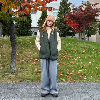 (Unisex) Cable Low Gauge Box Knit