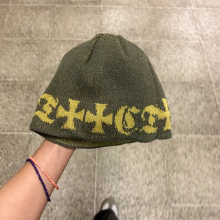 Patterned Color Short Beanie