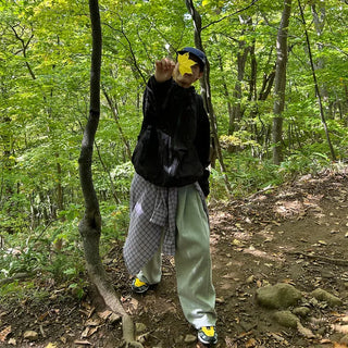 (Unisex) Pintuck Cotton Sweatpants