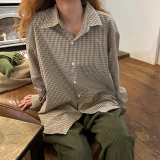 (Unisex) Four Seasons Graph Check Shirt