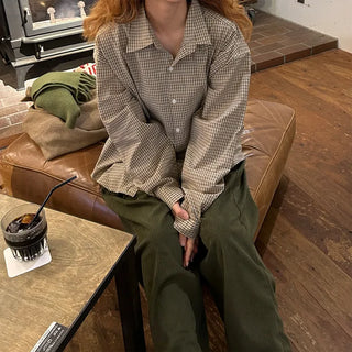 (Unisex) Four Seasons Graph Check Shirt