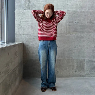 Soft border knit