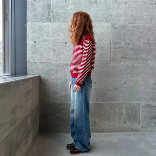 Soft border knit