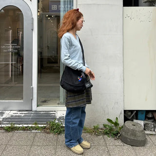 Denim Knot Bag