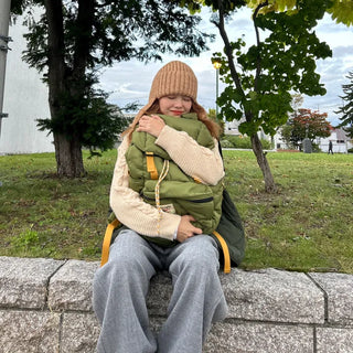 (Unisex) Cable Low Gauge Box Knit
