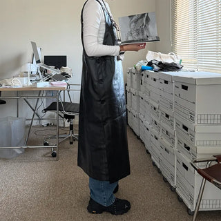 Overalls Leather Dress