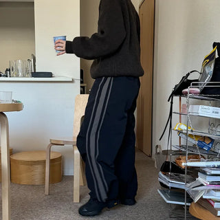 Rose Stripe Track Pants