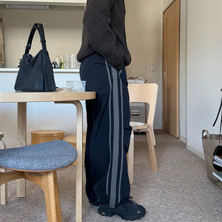 Rose Stripe Track Pants