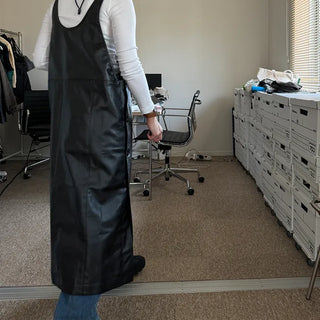 Overalls Leather Dress