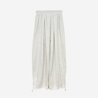[4 colors] Prev Patch Banding Wide Pants