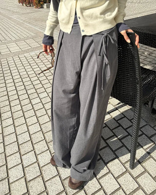Ribbon Wrap Slacks