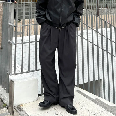 (Unisex) Pintuck Balloon Fit Pants