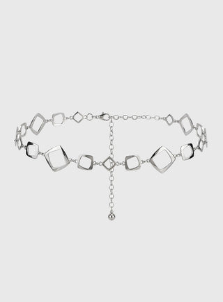 Wilah Chain Belt Silver